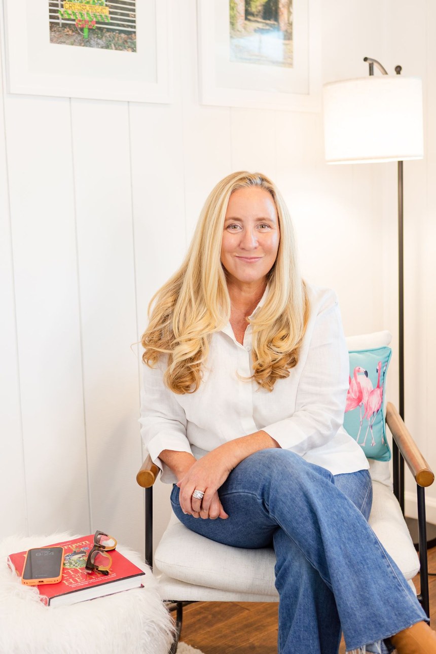 Anne McNamara, photographed at home in St. Augustine